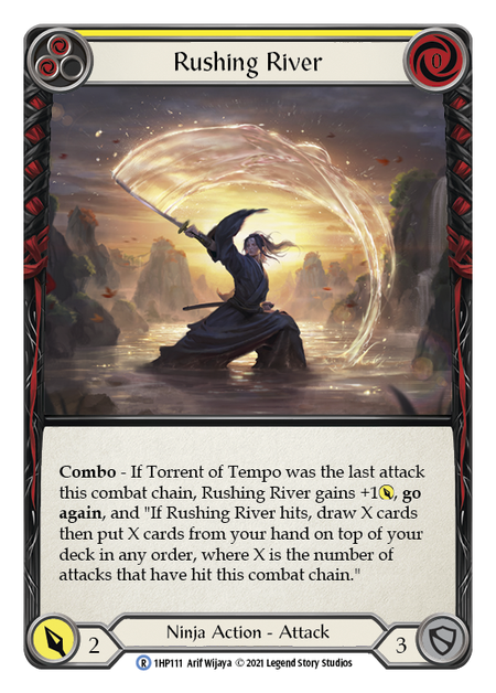 Rushing River (Yellow) - Flesh and Blood TCG - MoxLand