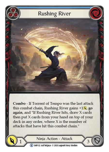Rushing River (Blue) - Flesh and Blood TCG - MoxLand