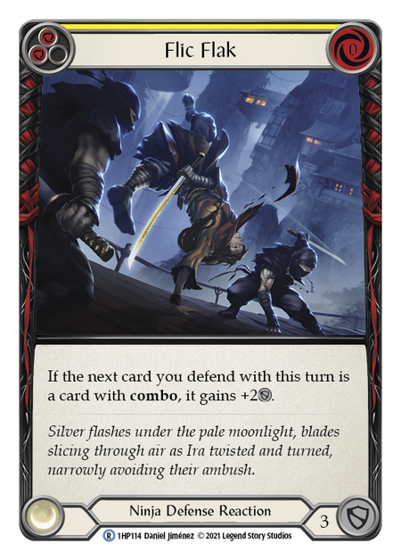 Flic Flak (Yellow) - Flesh and Blood TCG - MoxLand