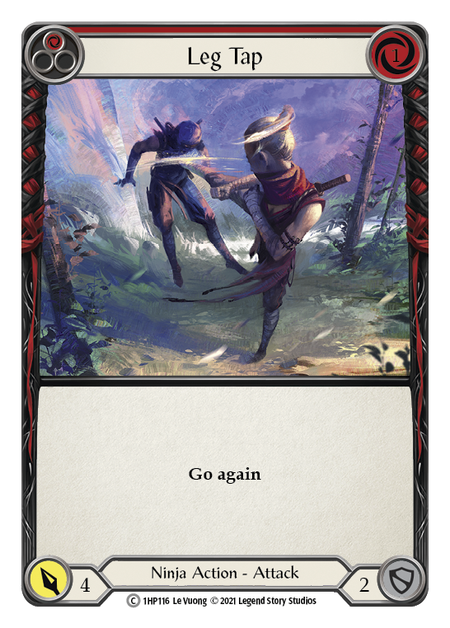 Leg Tap (Red) - Flesh and Blood TCG - MoxLand