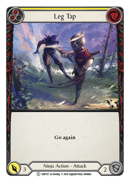 Leg Tap (Yellow) - Flesh and Blood TCG - MoxLand