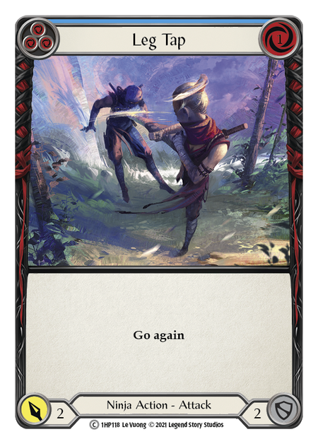 Leg Tap (Blue) - Flesh and Blood TCG - MoxLand