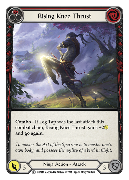 Rising Knee Thrust (Red) - Flesh and Blood TCG - MoxLand