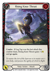 Rising Knee Thrust (Red) - Flesh and Blood TCG - MoxLand