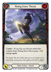 Rising Knee Thrust (Blue) - Flesh and Blood TCG - MoxLand