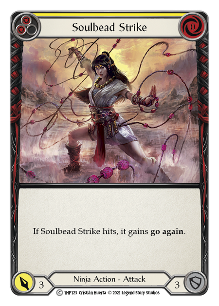 Soulbead Strike (Yellow) - Flesh and Blood TCG - MoxLand
