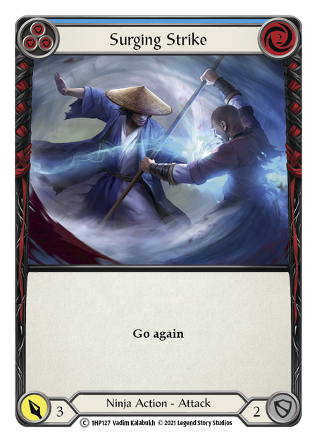 Surging Strike (Blue) - Flesh and Blood TCG - MoxLand