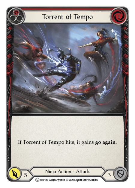 Torrent of Tempo (Red) - Flesh and Blood TCG - MoxLand