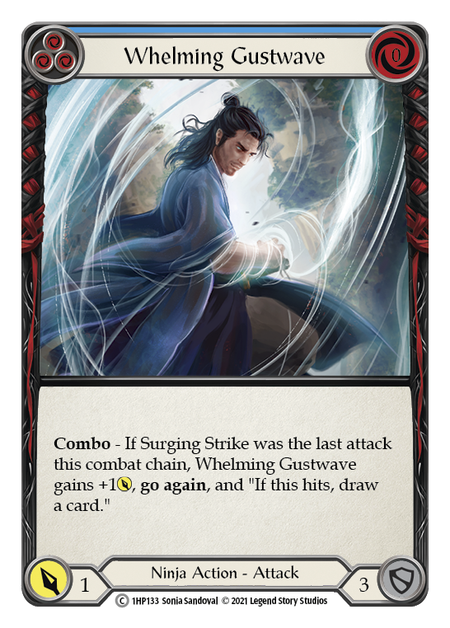 Whelming Gustwave (Blue) - Flesh and Blood TCG - MoxLand