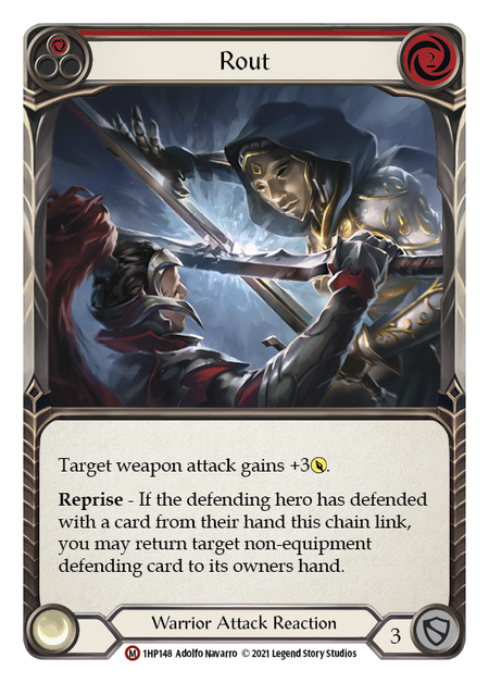 Rout (Red) - Flesh and Blood TCG - MoxLand