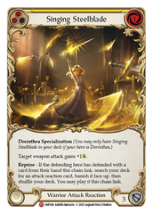 Singing Steelblade (Yellow) - Flesh and Blood TCG - MoxLand
