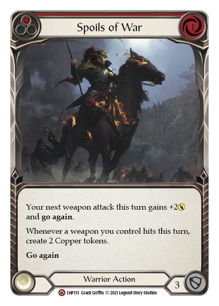 Spoils of War (Red) - Flesh and Blood TCG - MoxLand