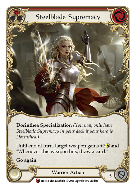 Steelblade Supremacy (Red) - Flesh and Blood TCG - MoxLand