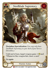 Steelblade Supremacy (Red) - Flesh and Blood TCG - MoxLand
