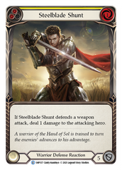 Steelblade Shunt (Yellow) - Flesh and Blood TCG - MoxLand