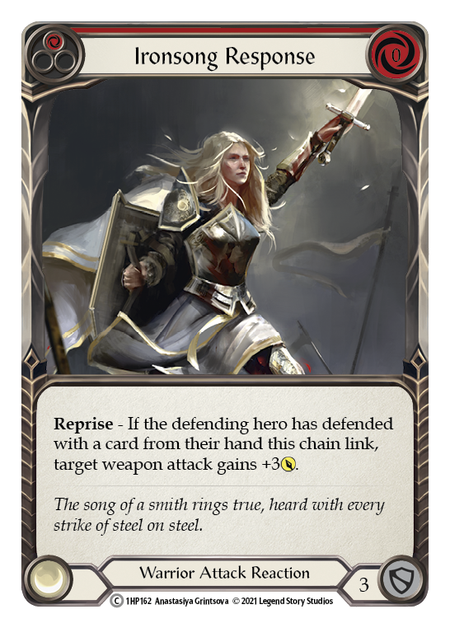 Ironsong Response (Red) - Flesh and Blood TCG - MoxLand