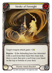 Stroke of Foresight (Yellow) - Flesh and Blood TCG - MoxLand