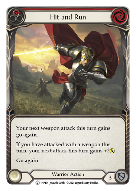 Hit and Run (Red) - Flesh and Blood TCG - MoxLand