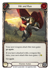 Hit and Run (Yellow) - Flesh and Blood TCG - MoxLand