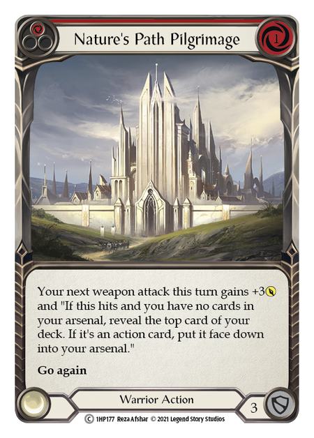 Nature's Path Pilgrimage (Red) - Flesh and Blood TCG - MoxLand