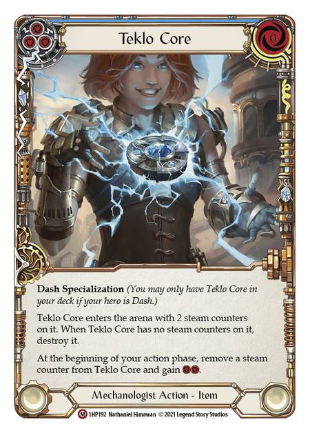 Teklo Core (Blue) - Flesh and Blood TCG - MoxLand