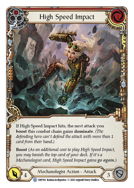 High Speed Impact (Red) - Flesh and Blood TCG - MoxLand