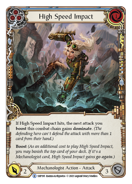 High Speed Impact (Blue) - Flesh and Blood TCG - MoxLand