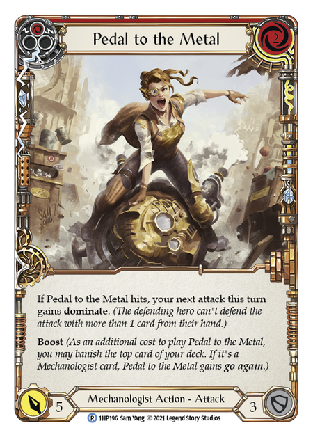 Pedal to the Metal (Red) - Flesh and Blood TCG - MoxLand