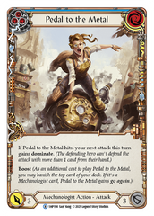 Pedal to the Metal (Blue) - Flesh and Blood TCG - MoxLand