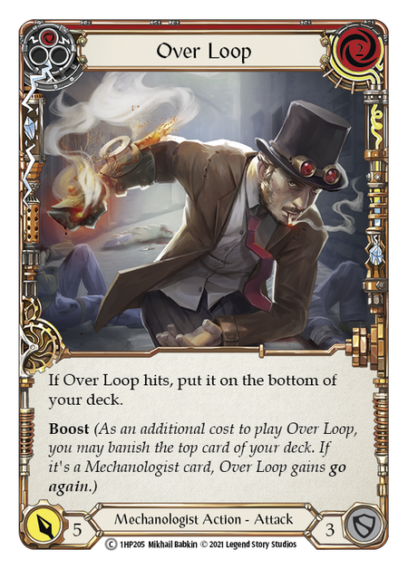 Over Loop (Red) - Flesh and Blood TCG - MoxLand