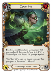 Zipper Hit (Yellow) - Flesh and Blood TCG - MoxLand