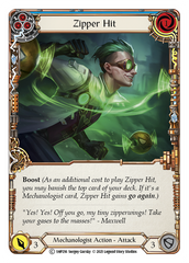 Zipper Hit (Blue) - Flesh and Blood TCG - MoxLand