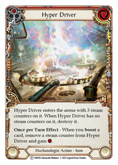 Hyper Driver (Red) - Flesh and Blood TCG - MoxLand