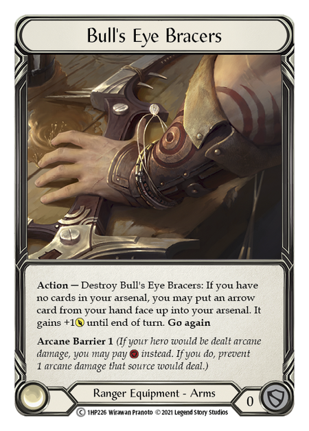 Bull's Eye Bracers - Flesh and Blood TCG - MoxLand