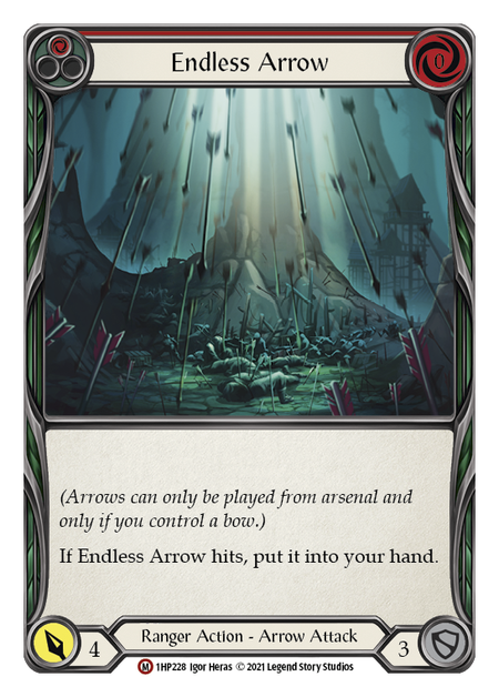 Endless Arrow (Red) - Flesh and Blood TCG - MoxLand