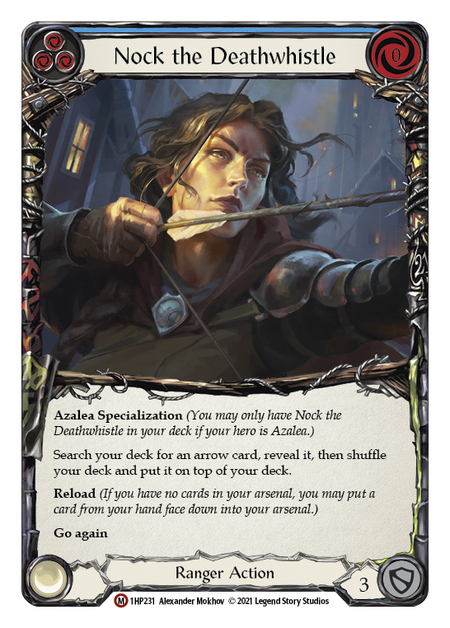 Nock the Deathwhistle (Blue) - Flesh and Blood TCG - MoxLand