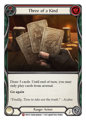 Three of a Kind (Red) - Flesh and Blood TCG - MoxLand