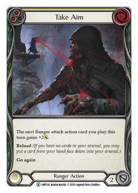 Take Aim (Yellow) - Flesh and Blood TCG - MoxLand