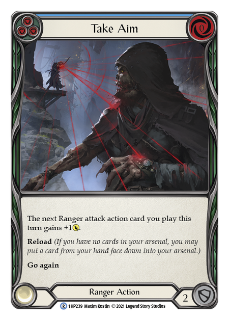 Take Aim (Blue) - Flesh and Blood TCG - MoxLand