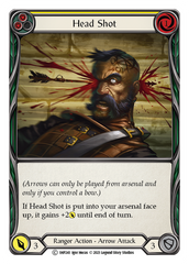 Head Shot (Yellow) - Flesh and Blood TCG - MoxLand