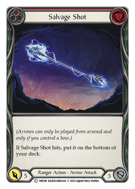 Salvage Shot (Red) - Flesh and Blood TCG - MoxLand