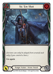 Sic 'Em Shot (Blue) - Flesh and Blood TCG - MoxLand