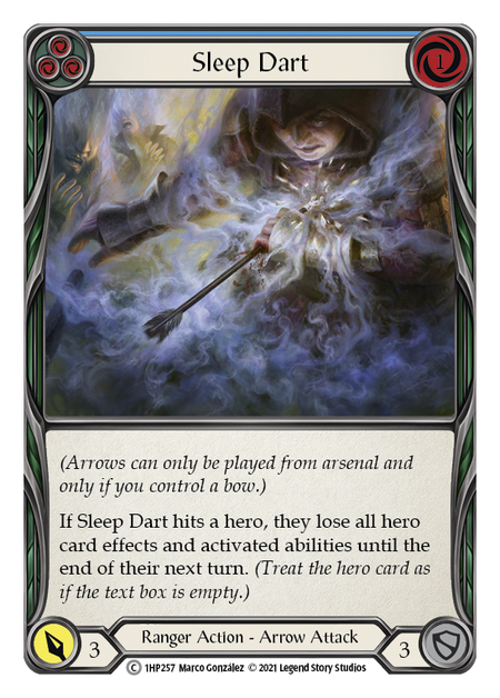 Sleep Dart (Blue) - Flesh and Blood TCG - MoxLand