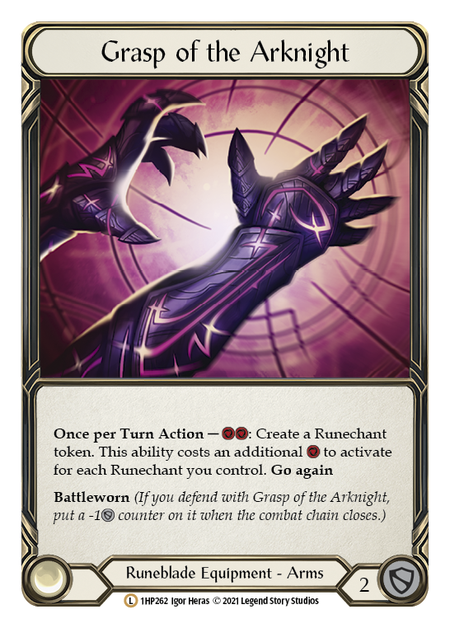 Grasp of the Arknight - Flesh and Blood TCG - MoxLand