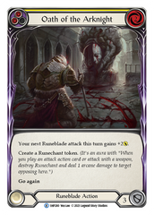 Oath of the Arknight (Yellow) - Flesh and Blood TCG - MoxLand