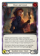 Meat and Greet (Blue) - Flesh and Blood TCG - MoxLand
