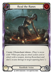 Read the Runes (Yellow) - Flesh and Blood TCG - MoxLand