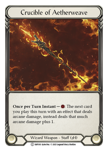 Crucible of Aetherweave - Flesh and Blood TCG - MoxLand