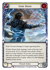 Sonic Boom (Yellow) - Flesh and Blood TCG - MoxLand