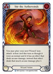 Stir the Aetherwinds (Blue) - Flesh and Blood TCG - MoxLand